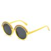 Novedad 2025 Gafas de Sol Redondas Arcoíris Cejas Hip Hop para Niños Niña Bebé Anti UV Gafas para Niño