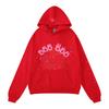 Hermosa marca de moda Sp5der 555555 Sudadera con capucha estrella mismo estilo algodón estampado con espuma suéter holgado para hombres y mujeres