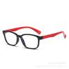Nuevos Lentes para Niños con Marco de Silicona para Niños y Niñas Lentes Anti Luz Azul Marco Completo Reloj Computadora Teléfono Móvil Gafas