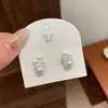 Pendientes de Diseño de Nicho con Agujas de Plata 925, Colección de Pendientes de Lujo Ligero de Gama Alta, Juegos de Pendientes, Tachuelas para Hélice Auricular al por Mayor