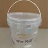 Fabricante Henghui Cubo de Plástico Transparente de 2L SeaLed con Asa con Tapa Cubo de Almacenamiento para Comida Juguete Químico en Stock