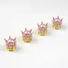 Creativo Núcleo de Válvula Personalizado Incrustado de Diamantes Nuevo Modelo Transfronterizo Tapa de Válvula Universal Modificada para Neumático de Corona de Coche Cool y Elegante