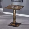 Mesa de comedor económica, taburete de restaurante, silla para restaurante de hot pot con respaldo, mesa y silla de comida rápida, juego de mesa y sillas, silla de cuerno