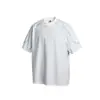 Camiseta Deportiva al Aire Libre Estilo Japonés, Bloques de Color de Cinco Rayas, Manga Corta, Cuello Redondo, Corte Holgado, Camiseta de Ciclismo de Secado Rápido, Camiseta Casual para Pareja