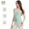 Corsé Jacquard Transfronterizo Ceñidor de Cintura con Motivos de Ciruela, Orquídea, Bambú y Crisantemo, Corsé de Estilo de Corte, Ropa Moldeadora, Cinturón Controlador de Abdomen, Corsé de Ballena, Corsé