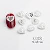 Novas Decorações de Diamante para Nail Art 520 Presente Qixi Dia dos Namorados Coração Vazado Estilo Amor Laço Acessórios de Nail Art