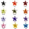 Directo de fábrica 5A estrella de cinco puntas circón de color piedra desnuda estrella de cinco puntas puntiaguda sintética piedra blanca joyería incrustada taladro CZ