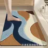 Felpudos Transfronterizos, Alfombrillas Absorbentes Antideslizantes para Baño, Alfombrillas Modernas Sencillas para Suelo de Hogar, Dormitorio, Baño, Alfombras para el Hogar