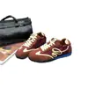 Zapatos de Entrenamiento Alemanes Blancos con Bloques de Color Estilo Nuevo Primavera 2026 para Mujer, Zapatos Deportivos Casuales con Cordones que Aumentan la Altura 4 cm, Zapatos de Entrenamiento Alemanes con Punta Redonda