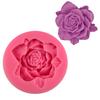 Molde de Silicona de Flor de Rosa en Flor DIY Fondant Pastel Horneado Herramientas para Hornear H3182 Molde para Pastel Huevo