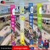 Bandeira de pano oficina shopping shopping shopping publicidade cortina suspensa super longa promoção pendurar bandeira dupla face puxar bandeira à prova de vento exibir banner atmosfera pendurada bandeira