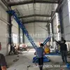 Shengda Machinery Guindaste de Doca Totalmente Automático de Serviço Pesado Braço Longo Rotativo Máquina de Pesca de Doca Manuseador de Tanque de Peixes Totalmente Automático