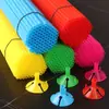 Palitos para Globos de Color Macarrón, Material Nuevo, 40 cm, Fiesta de Cumpleaños, Espesados y Endurecidos, Palitos de Mano Coloridos