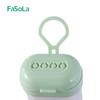 Fasola Cepillo de Dientes Portátil Pasta de Dientes Set de Artículos de Aseo de Viaje Cerdas Suaves Vaso para Enjuague Almacenamiento de Viaje Caja para Cepillo de Dientes