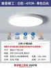 Lámpara de techo ultradelgada a prueba de tres (polvo, agua y golpes) para dormitorios, comedores y otros espacios; LED, amigable con la vista, diseño simple y redondo, adecuado para habitaciones infantiles e interiores de estilo industrial
