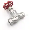 Válvula de parada de boca de fio de aço inoxidável 201/304 J11W-16P fecho de rosca tipo americano B tipo S rosca interna vapor de alta temperatura
