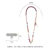 Cordão para Celular Cor Dunhuang Bloco de Cores Novo Chinês Nicho Artesanal Trançado Contas de Jade Natural Corrente para Celular Transversal Multifuncional