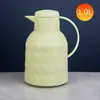 Hervidor térmico estilo nórdico hervidor doméstico gran capacidad interior plateado botella de agua con pastillas hervidor pequeño para dormitorio estudiantil