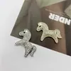 Nuevos Accesorios de Aleación con Forma de Herradura Completamente Diamantados, Joyería de Alta Gama, Accesorios de Año Nuevo, Accesorios para el Cabello Hechos a Mano, Materiales para DIY de Fundas de Teléfono
