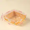 Caja de embalaje para sándwiches, venta al por mayor, hilo de carne, Beckham Snow Mei Niang, rollo de toalla para pastel, pastelería occidental, postre, repostería, caja para pasteles
