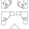 Positivo de 25 grados, negativo de 30 grados, bisagra de 45 grados con amortiguación, bisagra para puerta de gabinete con ángulo de esquina de 135 grados, gabinete pentagonal, bisagra para puerta de gabinete triangular