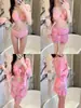 Traje de Baño de Dos Piezas para Mujer, Bikini de Alto Nivel 'Pure Desire' Set de Cuatro Piezas, Cubre-traje de Manga Larga, Protección Solar, Traje de Baño para Playa y Aguas Termales