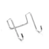 Colgador de Gancho para Puerta de Acero Inoxidable Forma de S Multifuncional Cocina y Baño Sin Taladro Gancho para Abrigos y Sombreros Colgador para Armario Venta al por Mayor