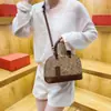 Moda Versátil de Gama Alta 2025 Nuevo Estilo Coreano Bolso Estampado de Concha Francesa de Hombro Único Cruzado para Mujer Dropshipping