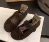 Zapatos peludos para mujer, colección otoño e invierno, lazo estilo francés, estética de cuento de hadas, Mary Janes planos, forrados de felpa, zapatos de algodón de suela plana