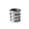 Conector de aleación de aluminio de 6 pulgadas a 3 pulgadas, Hembra a Macho, Cambio de Diámetro, Hembra a Macho, C a E, 6 pulgadas a 4 pulgadas