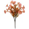 Flores Artificiales Transfronterizas de Amazon Colores de Otoño Eucalipto Gloria de la Mañana Flores Artificiales de Plástico Hogar Jardín Exterior Paisajismo