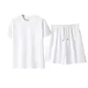 Traje Casual de Verano para Hombre Sorona Secado Rápido Popular Resistente a las Arrugas Shorts de Cinco Puntos Nuevo Ajuste Delgado