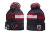 Gorro de Lana de Invierno Equipo de Fútbol Americano Estilo Extranjero Gorro para el Frío Comercio Exterior Protección para los Oídos a Prueba de Frío Gorro de Punto Cálido Deportivo para Hombres y Mujeres
