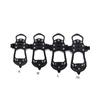 Crampones de acero de 10 dientes con velcro para nieve, antideslizantes, para escalada en roca, para montañismo, gruesos, resistentes al desgaste, gran oferta, disponible en stock, fabricante.