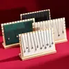 Soporte de Exhibición para Joyería de Madera Maciza, Tablero Desmontable de Almacenamiento para Colgantes de Joyería, Estante de Exhibición de Gran Capacidad para Puestos, Transmisión en Vivo de Tienda de Joyería