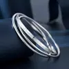 Novo Bracelete de Prata Esterlina Coração Pulsante Três Vidas Três Mundos para Mulheres Multi-Anel Prata Sólida 9999 Presente para Meninas