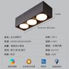 Preh Sala de Estar Sem Lâmpada Principal Full Spectrum Eye Protection Bucket Lamp Grille Lamp Spotlight Downlight