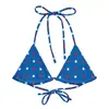 Verão Transfronteiriço Novo Design Europeu e Americano Alça de Bolinhas Y2K Sexy Laço Maiô Biquíni Roupas Femininas Atacado
