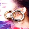 Llavero de aleación con resorte, colgante de bola de pelo, hebilla de aleación, llavero para batería móvil al por mayor, accesorios de joyería DIY