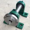 Kit de Montagem DIY Mini Torno de Madeira com Eixo com Flange, Mandril de Três Castanhas e Quatro Castanhas, Contraponto, Máquina Simples para Fazer Contas