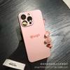 Funda Dorada Atractiva Xuanjin Segunda Generación para PC con Película para Lente para Apple 17Pro, Iphone14/13, Color Sólido Cobertura Total