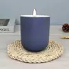 Venta al por mayor de fabricantes Tazas de cerámica para velas de aromaterapia Tazas para rellenar con cera DIY Adornos para portavelas Tazas de aromaterapia personalizadas