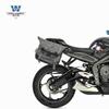 Coche Clásico Lobo Adecuado para Triumph StreetTriple765 Bolsa Lateral de Liberación Rápida Caja Lateral Retro Bolsa para Casco Modificada