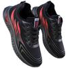 Zapatos de Hombre Transfronterizos, Malla Transpirable Zapatos Deportivos Casuales Negros para Hombre, Modernos y Tendencia, Cómodos y Ligeros Zapatos para Correr al por Mayor