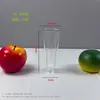 Em estoque Copo Medidor Graduado Loja de Chá de Leite Grau Alimentício 150ML Copo Medidor de Plástico Múltiplas Especificações com Tampa Cilindro Graduado Comercial Panificação