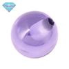Huagang gema meio buraco luz roxo vermelho zircônio contas redondas contas de zircão pedra nua perfuração CZ contas de luz jóias DIY atacado