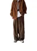 Pantalones Casuales de Trabajo Retro de Color Sólido Estilo Japonés para Niños Primavera y Otoño 2025 Pantalones Largos Holgados de Pierna Ancha para Combinar con Todo con Cintura Holgada