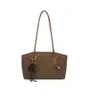 Bolsa Feminina Estampa de Leopardo Vintage 2026 Nova Tendência de Outono Nicho Luxo Leve Alto Padrão Bolsa de Ombro Sob o Braço