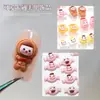H211 Nuevo Dibujo Animado Resina Arte de Uñas Joyería al por Mayor Rojo de Internet Uñas Postizas Adorable Cúpula Domei Taladro de Uñas Diy Decoración