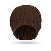 Gorro de lana para deportes al aire libre de otoño e invierno, protección auditiva para hombres y mujeres, gorro de punto pequeño y suelto, TEMU transfronterizo en stock